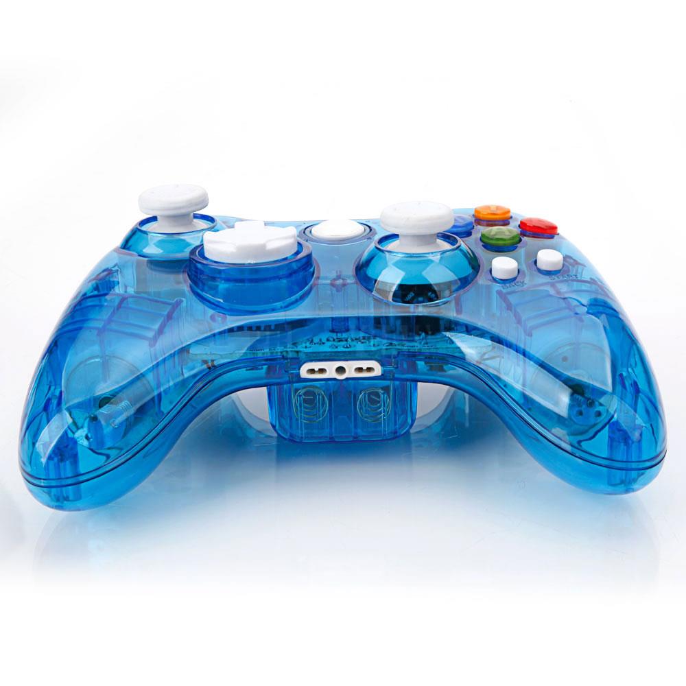 Wireless Remote Controller for Microsoft Xbox 360 Console Glow Light