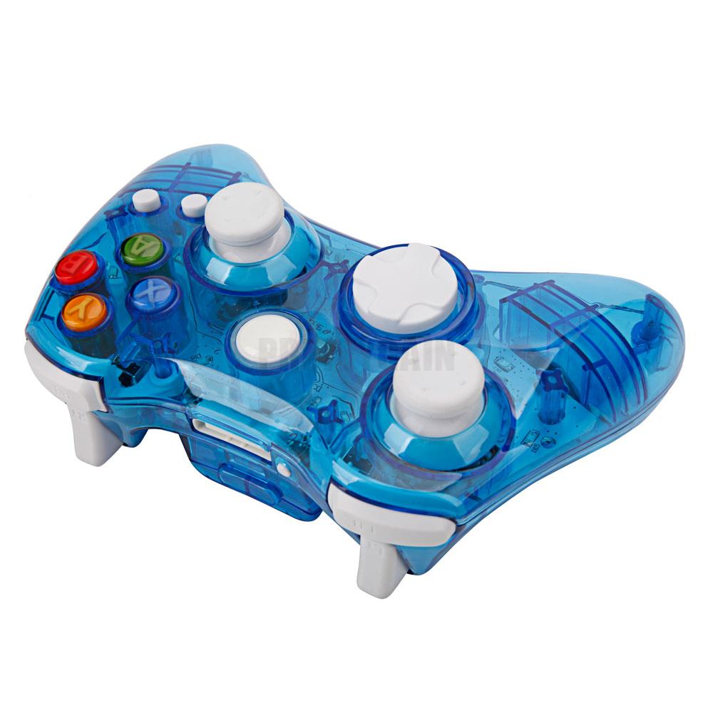 Wireless Remote Controller for Microsoft Xbox 360 Console Glow Light