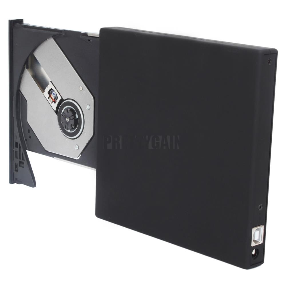 USB Slim DVDROM DVD+R CDROM External Drive For ThinkPad HP Laptop